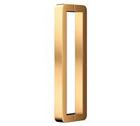 Heavy Duty Stainless Steel Push Pull Handles - Commercial Double Sided Barn Door Pulls for Shower Glass, Office, Shop Entries, Garages & Sheds - 142.5cm (56in) (Gold 72.5Cm/28.5In)