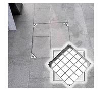 Heavy Duty Stainless Steel Septic Tank Lid Cover - Invisible Manhole Cover for Concrete Driveways & Basements Home Improvement (19.7"x25.6"/50x65cm)