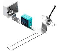 Heavy Duty Stainless Steel Shelf Brackets for Leveling - Wall Brackets Without Drilling for Shelves | for Cellar, Kitchen, Motorhome, Closet, Garage, Furniture, Corner