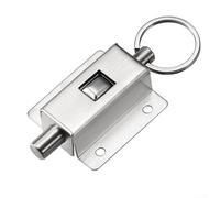 Heavy Duty Stainless Steel Spring Latch with Selfspring Bolt and Push Pull Buckle for Secure Locking of Cabinet Doors and Furniture Fixtures
