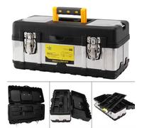 Heavy Duty Stainless Steel Tool Box Portable Storage Case