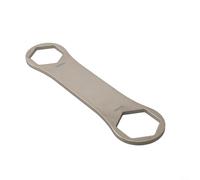 Heavy Duty Stainless Steel Top Cap Wrench With Double Head Design For Rockshox Fox Forks Efficient Bike Suspension Servicing Tool Portable Cycling Repair Gear C Model(30-32mm)