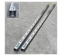 Heavy Duty Stainless Steel Trench Drain, 304 Rust Proof Linear Channel with Removable Grate, Easy Installation High Load Capacity for Outdoor Patio, Garden, Driveway, Pool Side
