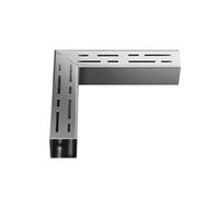 Heavy Duty Stainless Steel Trench Drain - Low Profile Driveway Drainage Channel with Removable Grating, 1 to 7 Inch for Efficient Water Management