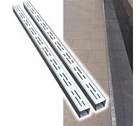 Heavy Duty Stainless Steel Trench Drain System High Load Capacity Gutter for Efficient Rainwater Management Durable Water Drainage Solution for Driveways and Patios