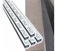 Heavy Duty Stainless Steel Trench Drain System High Load Capacity Gutter for Efficient Rainwater Management Durable Water Drainage Solution for Driveways and Patios