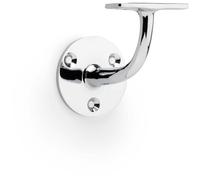 Heavy Duty Stair Handrail Bannister Bracket Arm Polished Chrome 82mm Proj Holder