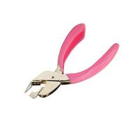 Heavy Duty Staple Remover Tool, Pink Office Pliers for Easy Removal | Plastic Grip, Stainless Steel Tips, Ergonomic Broad Handle, Portable Design for Teachers, Filing, Archiving and Craft