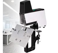 Heavy Duty Stapler, Multifunctional Manual Dual Flat Nail Sad-Dle Stitch Stapler, 2-40 Sheets Binding Thickness, With Foot Pedal Controller, 100 Mm Nailing Depth, For Flat & Saddle Stapling B