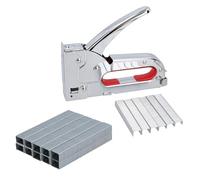 Heavy Duty Stapler Staple Gun for Fabric Furniture Upholstery + 2000 8mm Staples