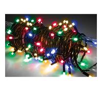 Heavy Duty Static String Lights - 180 x LEDS Multicoloured RGBA