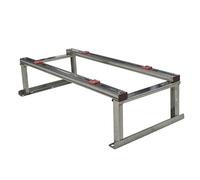 Heavy Duty Steel Air Conditioner Support Bracket for Ductless Mini Split Systems, Anti-Vibration Design for Secure Installation and Enhanced Stability