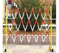 Heavy Duty Steel Barricade Gate with Wheels for Crowd Control - Easy Assembly Safety Barrier 1.2m for Metro and Bus Stations, Events