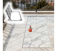 Heavy-Duty Steel Camouflaged Entry Door, Hidden Wine Cellar Doors Internal, Recessed Floor Access Hatch for Basement/Crawl Space with Suction Cups Opener(LXW 36X20IN/91X51CM)