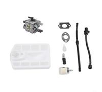 Heavy Duty Steel Carburetor for 45 52 58cc Engine Models | Made from die-cast aluminum and steel, wear resistant, for durable construction for long life