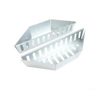 Heavy Duty Steel Charcoal Holder for Indirect Heat | Fits 47cm, 57cm, 67cm kettle grills, enables indirect slow cook or direct searing, for durable 0.6mm steel