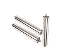 Heavy Duty Steel Conveyor Rollers - Universal Fit for Warehouses & Woodworking Projects, Durable and Versatile, 50x54x3.8cm (19.7x21.3x1.5), 3 Pack