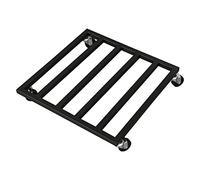 Heavy Duty Steel Dolly with Brake, High Capacity Transport Roller for Easy Equipment and Appliance Movement