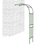 Heavy Duty Steel Frame Garden Arch for Climbing Plants, Half-Side Trellis for Roses and Vines, Durable Pergola Archway for Garden Décor and Support