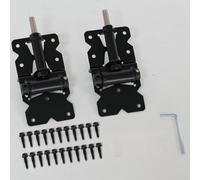 Heavy Duty Steel Gate Latch with Nylon Pin for PVC Fence | for heavy-duty steel build, nylon pin reduces friction, supports daily outdoor use, fits standard gates