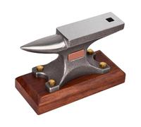 Heavy-Duty Steel Jewelry Anvil with Base for Metalworking & Crafting Projects Portable Blacksmith Anvil