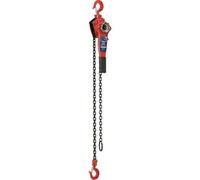Steel Lever Hoist - 750kg Max Capacity - Heavy Duty Brake - 1.5m Chain Length