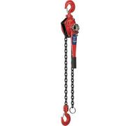 Heavy Duty Steel Lever Hoist With 3000Kg Capacity And 1.5M Chain Length