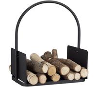 Heavy Duty Steel Log Store Firewood Rack Outdoor Holder Wood Storage Fireplace Tools Rack.
