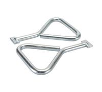 Heavy-Duty Steel Manhole Cover Lifting Keys Set (2-Piece) - T-Shape Design for Safe & Easy Lid Removal 6 Inches