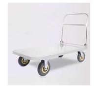 Heavy Duty Steel Platform Cart on Wheels Folding Utility Trolley for Handbags Multi Purpose Flatbed Cart for Easy Transport and Storage Ideal for Home & Warehouse Use