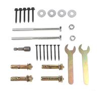 Heavy Duty Steel Post Base 4x4 Concrete Post Bracket for Deck Railing, Outdoor Fence Anchor Support, For Column Base Plate for Patio Deck For Fitting(1pc)