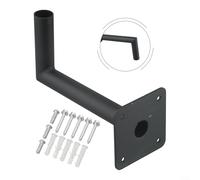 Heavy Duty Steel Roof Bracket with Installation Plate for Weather Vane and Outdoor Equipment Support
