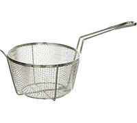 Heavy Duty Steel Round Wire Fry Basket, 8.5" Frying Basket Restaurant Take Away 330L mmx 215(Diameter) mm x 120H mm