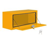 Heavy Duty Steel Underbody Truck Tool Box 30X14X16 Inch Storage Chest