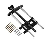 Heavy Duty Steel Woodworking Vise for Workbench, Precision Engineered Bench Vice for Carpentry, Metalworking & Welding, Includes Screws for Secure Mounting