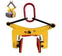 Heavy Duty Stone Lifting Clamp for Two Persons - Wide Opening Design, Secure Grip on Curb Stones, Perfect for Lifting & Transporting Heavy Stones Safely