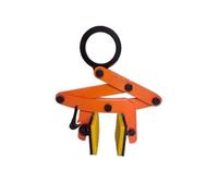 Heavy Duty Stone Lifting Clamps, 320kg Capacity & 0-65mm Adjustable, Perfect for Securing & Moving Marble, Granite, and Concrete Slabs