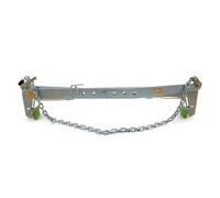 Heavy Duty Stone Lifting Clamps with Chain-Adjustable Opening, 1800Kg Capacity, Rubber Protection for Safe Stone Lifting & Transportation-32In Design.,One Color,47in/1800kg/3968lb