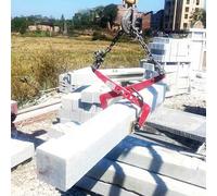 Heavy Duty Stone Lifting Tool, Granite Carrying Clamps & Pliers, Scissor Curb Clamp for Building & Transportation, 500kg Capacity Fixture for Safe Lifting