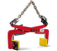 Heavy Duty Stone Plate Clamp, Vertical Pliers for Lifting & Transporting Steel Plates and Hanging Stone, 280Kg Capacity, Durable Cement Construction, Essential Tool for Contra,500KG