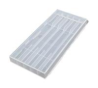 Heavy Duty Storage Case for Drill Bit Equipped with Internal Dividers and Closure for Secure Drill Bit Box Organizer