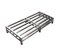 Heavy Duty Storage Rack, Hollow Out Floor Stand for Refrigerators, Ideal for Restaurant Kitchens and Food Service