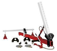 Heavy Duty Straightener Kit with Variable Upright - Manual Hydraulic Pump & Ram