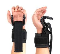 Heavy Duty Strap Improves Grip for Weightlifting, Powerlifting, Bodybuilding & Deadlift | Neoprene Padded Wrist Wraps Provides Support | for Men & Women