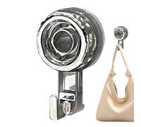 Heavy Duty Suction Hooks, Strong Cup Hanger, 6cm Holder with No Drill Feature, Durable Wall Accessory, Modern Style Organizer, Bathroom Kitchen Tool for Glass Door Mirror Tile Window