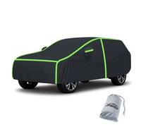 Heavy-Duty SUV Vehicle Cover for Chevy Nova Wagon 1962-1967 Full Exterior Covers Waterproof, Anti-Snow & Frost, with Reflective Strips, Includes Set (Lock, Towel, Storage Pouch)