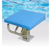 Heavy Duty Swimming Pool Diving Board with Stainless Steel Base and Non-Slip Platform for Training and Jumping in Indoor and Outdoor Pools