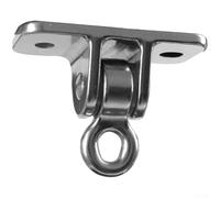 Heavy Duty Swing Hangers 850kg Capacity, Stainless Steel Swing Hooks, Bushing Hardware Set for Wood/Concrete Rope/Aerial Hoop/Punching Bag Suspension Kit(A)