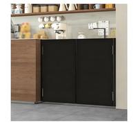 Heavy Duty Swinging Saloon Doors - Cafe Partition Half Door for Kitchen Hallway Bar Shop & Pet Gate 31.5"x27.6" Entrance Doorway Solution