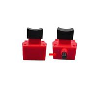 Heavy-Duty Switch, 1PCS FA2-10/2B 10A 250V 5E4 Black+Red Self Rest Power Tool Drill Speed Control Trigger Button Switch